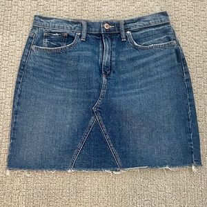 SIlver Jeans Frisco Denim Mini Skirt, EUC, 6, High-rise